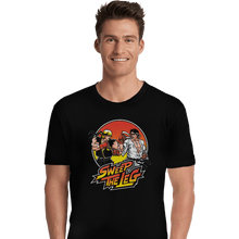 Load image into Gallery viewer, Shirts Premium Shirts, Unisex / Small / Black Sweep The Leg