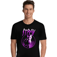 Load image into Gallery viewer, Daily_Deal_Shirts Premium Shirts, Unisex / Small / Black Neon Cat
