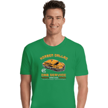 Load image into Gallery viewer, Daily_Deal_Shirts Premium Shirts, Unisex / Small / Irish Green Korben Dallas Taxi Service