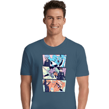 Load image into Gallery viewer, Last_Chance_Shirts Premium Shirts, Unisex / Small / Indigo Blue Eva Kids