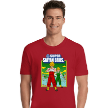 Load image into Gallery viewer, Shirts Premium Shirts, Unisex / Small / Red Super Saiyan Bros