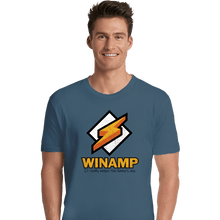 Load image into Gallery viewer, Secret_Shirts Premium Shirts, Unisex / Small / Indigo Blue Winamp XP