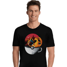 Load image into Gallery viewer, Shirts Premium Shirts, Unisex / Small / Black Cup Of Fire