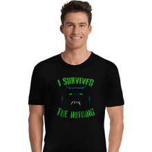 Load image into Gallery viewer, Shirts Premium Shirts, Unisex / Small / Black I Survived The Nothing