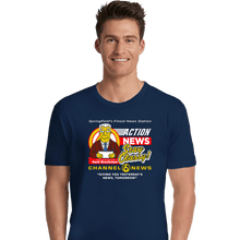 Load image into Gallery viewer, Daily_Deal_Shirts Premium Shirts, Unisex / Small / Navy Springfield Channel 6 Action News