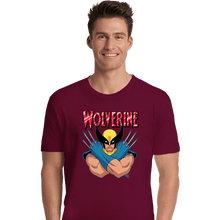 Load image into Gallery viewer, Daily_Deal_Shirts Premium Shirts, Unisex / Small / Maroon Wolverine 97