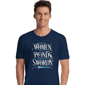 Daily_Deal_Shirts Premium Shirts, Unisex / Small / Navy Strange Women