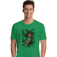 Load image into Gallery viewer, Shirts Premium Shirts, Unisex / Small / Irish Green Secret Garden