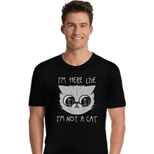 Load image into Gallery viewer, Secret_Shirts Premium Shirts, Unisex / Small / Black Not Cat