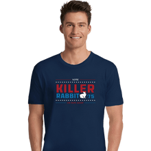 Load image into Gallery viewer, Shirts Premium Shirts, Unisex / Small / Navy Vote Killer Rabbit