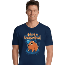 Load image into Gallery viewer, Daily_Deal_Shirts Premium Shirts, Unisex / Small / Navy Adopt A Chainsaw