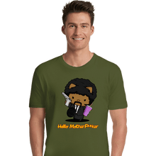 Load image into Gallery viewer, Daily_Deal_Shirts Premium Shirts, Unisex / Small / Military Green Kitty Fiction