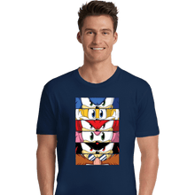 Load image into Gallery viewer, Daily_Deal_Shirts Premium Shirts, Unisex / Small / Navy Sonic Eyes