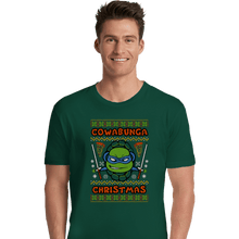 Load image into Gallery viewer, Shirts Premium Shirts, Unisex / Small / Forest Leonardo Christmas
