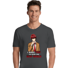 Load image into Gallery viewer, Shirts Premium Shirts, Unisex / Small / Charcoal Support Kira
