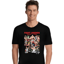 Load image into Gallery viewer, Daily_Deal_Shirts Premium Shirts, Unisex / Small / Black Fight Legends Insert Coin