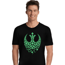 Load image into Gallery viewer, Secret_Shirts Premium Shirts, Unisex / Small / Black Shamrock Rebel