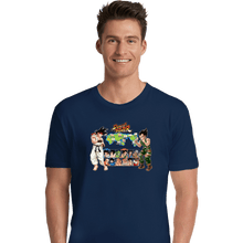 Load image into Gallery viewer, Daily_Deal_Shirts Premium Shirts, Unisex / Small / Navy Dragon Fighter