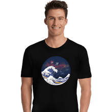 Load image into Gallery viewer, Daily_Deal_Shirts Premium Shirts, Unisex / Small / Black Surfing The Great Wave