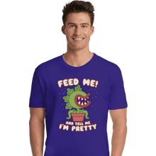 Load image into Gallery viewer, Daily_Deal_Shirts Premium Shirts, Unisex / Small / Violet Feed Me!!