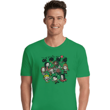 Load image into Gallery viewer, Shirts Premium Shirts, Unisex / Small / Irish Green Fireflys