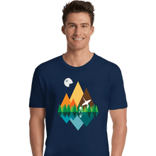 Load image into Gallery viewer, Secret_Shirts Premium Shirts, Unisex / Small / Navy The Forest View