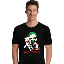 Load image into Gallery viewer, Daily_Deal_Shirts Premium Shirts, Unisex / Small / Black Why So Tasty?