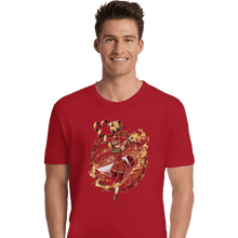 Load image into Gallery viewer, Shirts Premium Shirts, Unisex / Small / Red Ramen Fighter