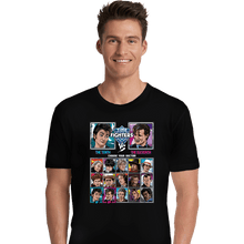 Load image into Gallery viewer, Daily_Deal_Shirts Premium Shirts, Unisex / Small / Black Time Fighters 10th vs 11th