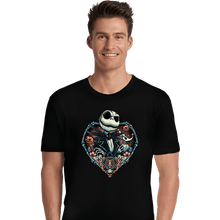 Load image into Gallery viewer, Daily_Deal_Shirts Premium Shirts, Unisex / Small / Black Heart Jack Skellington