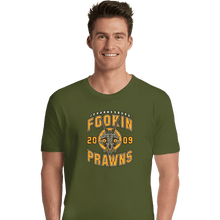 Load image into Gallery viewer, Shirts Premium Shirts, Unisex / Small / Military Green Joburg Prawns