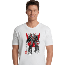 Load image into Gallery viewer, Daily_Deal_Shirts Premium Shirts, Unisex / Small / White Destruction Sumi-e