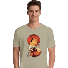 Load image into Gallery viewer, Shirts Premium Shirts, Unisex / Small / Natural Samurai Jack Sumi-e