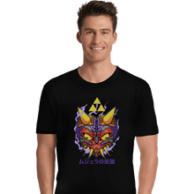 Load image into Gallery viewer, Shirts Premium Shirts, Unisex / Small / Black Majora's Oni Mask
