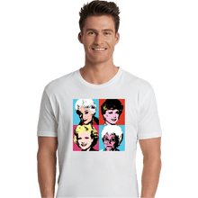 Load image into Gallery viewer, Secret_Shirts Premium Shirts, Unisex / Small / White Warhol Golden Girls