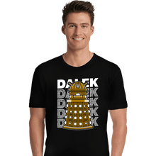 Load image into Gallery viewer, Shirts Premium Shirts, Unisex / Small / Black Dalek
