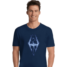 Load image into Gallery viewer, Shirts Premium Shirts, Unisex / Small / Navy Fus Ro Dah Blue
