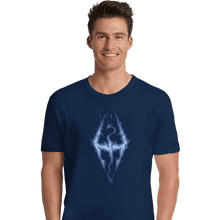 Load image into Gallery viewer, Shirts Premium Shirts, Unisex / Small / Navy Fus Ro Dah Blue