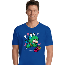 Load image into Gallery viewer, Secret_Shirts Premium Shirts, Unisex / Small / Royal Blue Super Leo Suit!