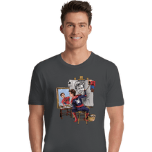 Load image into Gallery viewer, Daily_Deal_Shirts Premium Shirts, Unisex / Small / Charcoal Spidey Portrait