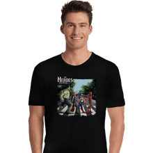 Load image into Gallery viewer, Shirts Premium Shirts, Unisex / Small / Black The Heroes