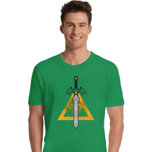 Load image into Gallery viewer, Daily_Deal_Shirts Premium Shirts, Unisex / Small / Irish Green The Sword