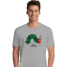 Load image into Gallery viewer, Secret_Shirts Premium Shirts, Unisex / Small / Sports Grey A Very Hangry Caterpillar