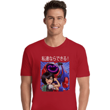 Load image into Gallery viewer, Shirts Premium Shirts, Unisex / Small / Red Peni Can Do Whatever A Spider Can