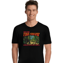 Load image into Gallery viewer, Daily_Deal_Shirts Premium Shirts, Unisex / Small / Black Famous Fire Swamp