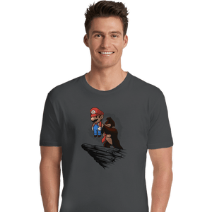 Shirts Premium Shirts, Unisex / Small / Charcoal Gaming King