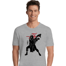Load image into Gallery viewer, Shirts Premium Shirts, Unisex / Small / Sports Grey Crimson snake