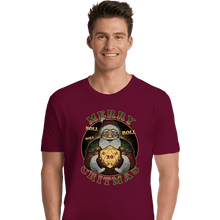 Load image into Gallery viewer, Daily_Deal_Shirts Premium Shirts, Unisex / Small / Maroon Merry Critmas