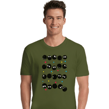 Load image into Gallery viewer, Shirts Premium Shirts, Unisex / Small / Military Green The Black Sprites