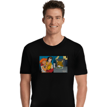 Load image into Gallery viewer, Shirts Premium Shirts, Unisex / Small / Black Women Yelling At A Data Dog